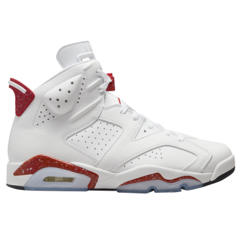 NIKE AIR JORDAN 6 RED OREO SNEAKERS