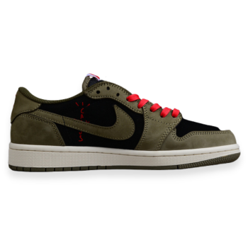 TRAVIS SCOTT X FRAGMENT X NIKE AIR JORDAN 1 LOW OG SNEAKERS