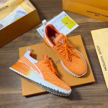 LOUIS VUITTON 2019 MEN WOMEN RUNNING SHOES ORANGE