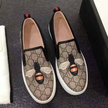 GUCCI 2019 BEE SLIP ON SNEAKER