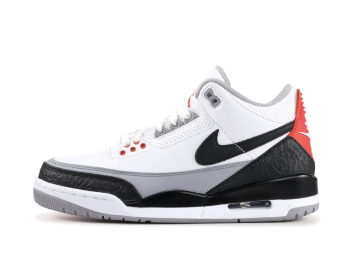 NIKE AIR JORDAN 3 RETRO NRG TINKER HATFIELD WHITE-BLACK-GREY-RED