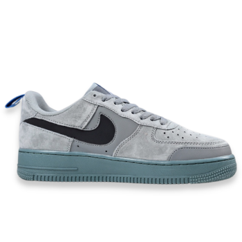 NIKE AIR FORCE 1 07 LV8 SUEDE GREY STARDUST SNEAKERS