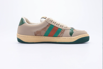 GUCCI DISTRESSED SCREENER SNEAKER