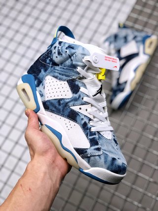 NIKE AIR JORDAN 6 RETRO (GS) WASHED DENIM