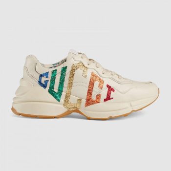 GUCCI 2019 RHYTON GLITTER GUCCI 2019 LEATHER SNEAKER
