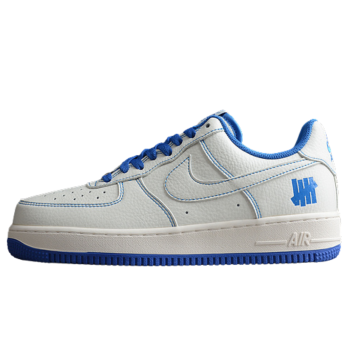 UNDEFEATED X NIKE AIR FORCE 1 07 LOW WHITE BLUE