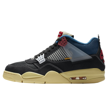 UNION LA X NIKE AIR JORDAN 4 OFF NOIR SNEAKERS