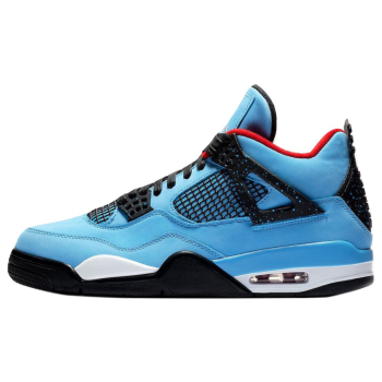 TRAVIS SCOTT X NIKE AIR JORDAN 4 CACTUS JACK HOUSTON OILERS SNEAKERS
