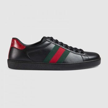 GUCCI 2019 LEATHER SNEAKER BLACK