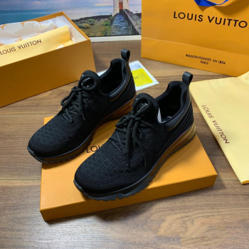 LOUIS VUITTON 2019 MEN WOMEN RUNNING SHOES BLACK