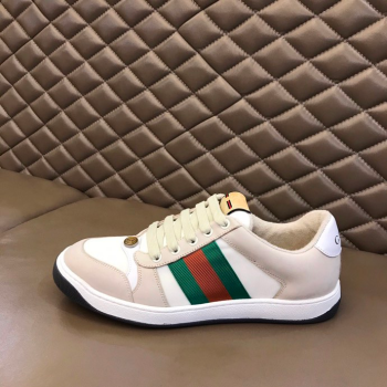 GUCCI DISTRESSED SCREENER SNEAKER