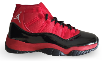 NIKE AIR JORDAN 11 RED SHOES