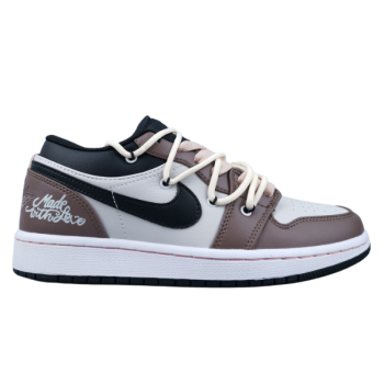 OFF-WHITE X NIKE AIR JORDAN 1 LOW MAKE WITH LOVE BROWN