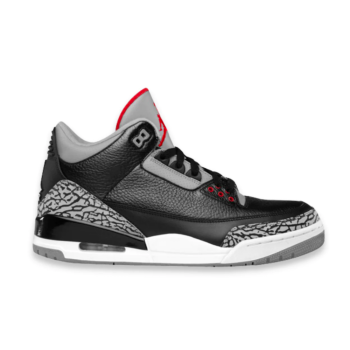 NIKE AIR JORDAN 3 RETRO BLACK-WHITE