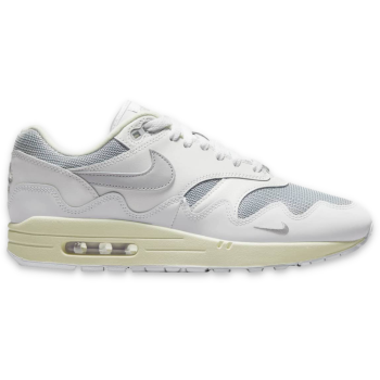 PATTA X NIKE AIR MAX 1 WHITE SNEAKERS