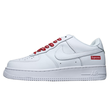 SUPREME X NIKE AIR FORCE 1 LOW WHITE