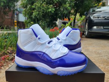NIKE AIR JORDAN 11 RETRO CONCORD SKETCH WHITE BLUE