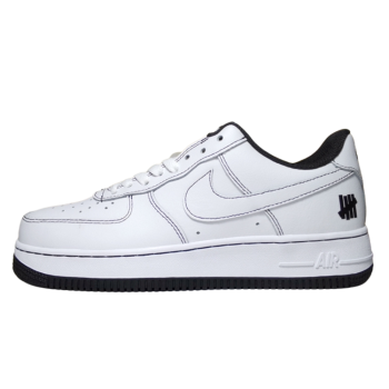 UNDEFEATED X NIKE AIR FORCE 1 07 LOW WHITE BLACK