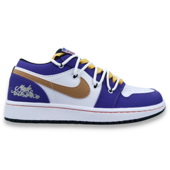 OFF-WHITE X NIKE AIR JORDAN 1 LOW MAKE WITH LOVE BLUE