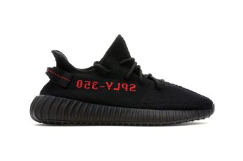ADIDAS BOOST350 V2 BLACK RED