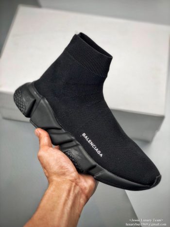 BALENCIAGA 2019 SPEED TRAINER - BLACK