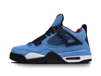 NIKE AIR JORDAN 4 RETRO LEVIS NRG BLUE-WHITE