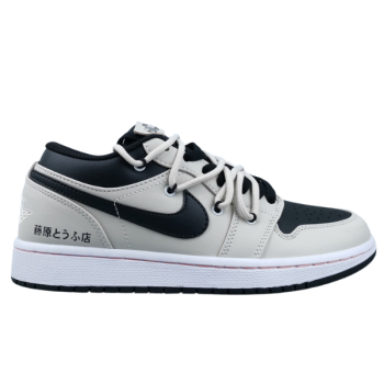 OFF-WHITE X NIKE AIR JORDAN 1 LOW FUJIWARA SMOKE GREY