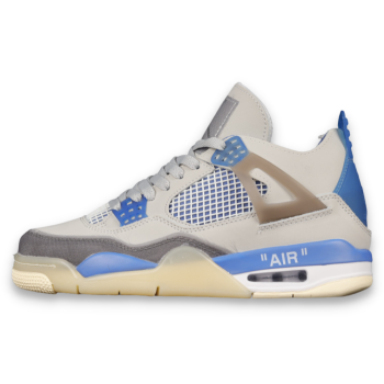 OFF-WHITE X AIR JORDAN 4 RETRO SP NAVY BLUE