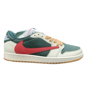 TRAVIS SCOTT X AIR JORDAN 1 LOW RED SWOOSH