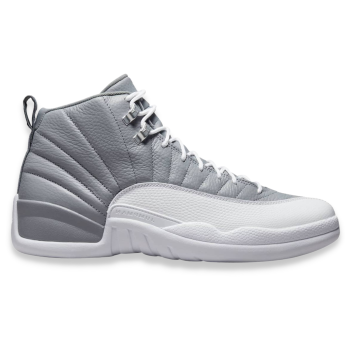 NIKE AIR JORDAN 12 RETRO STEALTH COOL GREY SNEAKERS