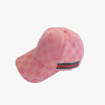 GUCCI X ADIDAS BASEBALL CAP HAT PINK